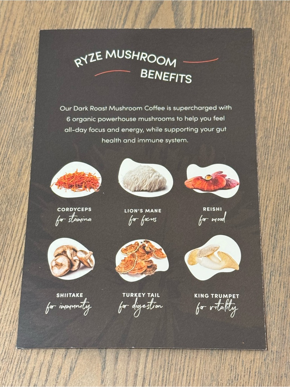 Mushroom Coffee One Bag 6.3oz : Two mini bag probiotic creamer: one scoop : NEW - Picture 8 of 16